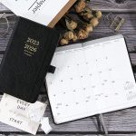2023-2026 Monthly Pocket Planner/Calendar - 3 Year Pocket Monthly Calendar, Jul 2023 - Jun 2026, 6.3" × 3.8", 36-Month Planner with Pen Hold, Elastic Closure, 2 Bookmarks, Inner Pocket, Thick Paper, Brown - Image 2